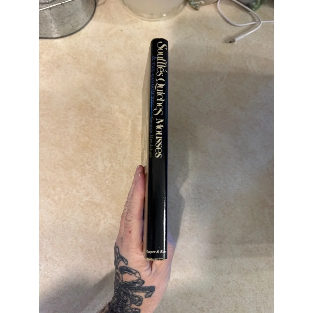 George Bradshaw Souffles Quiches Mousses & The Random Egg 1971 Hardcover Book